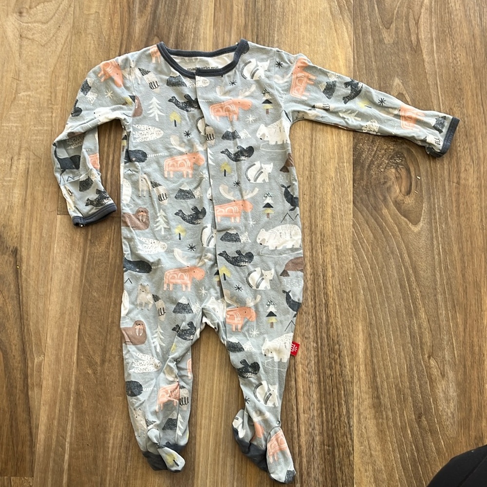 Magnetic Me 0-3m modal onesie!